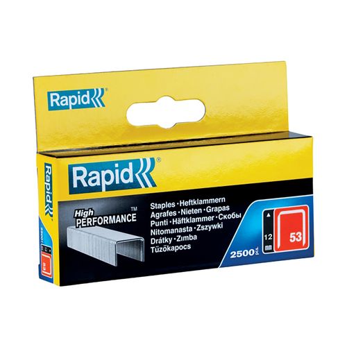 Rapid Tools Staples 53/12mm Box 2500