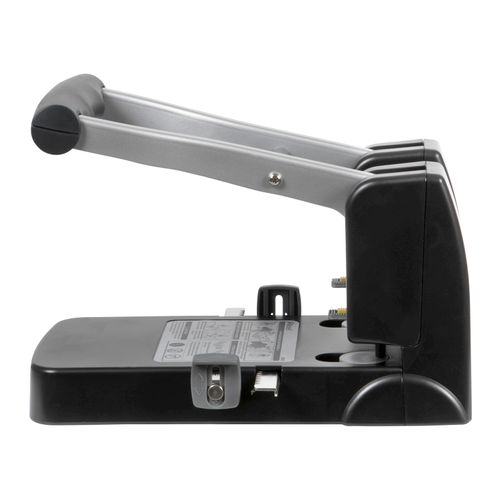 Rexel Hole Punch 2h 100 Sheet Power Black/Silver