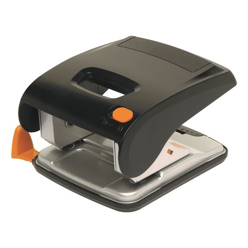 Marbig Low Force Hole Punch 2 Hole 30 Sheet Capacity Black