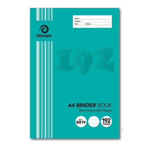 Olympic Book Binder A4 192 Page