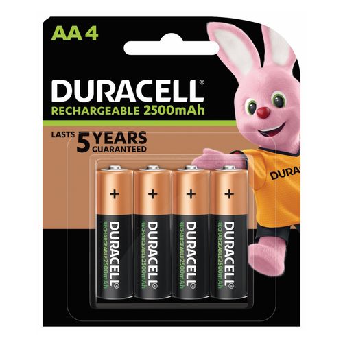 Duracell Battery Rechargeable AA Nimh 1950Mah Pack 4