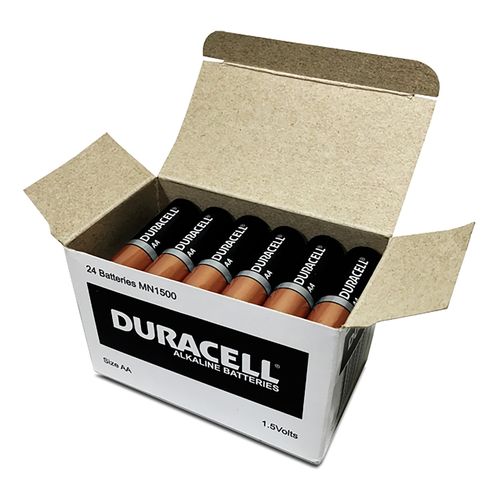 Duracell Battery Coppertop AA Box 24