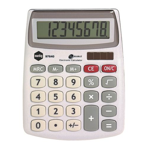 Marbig Calculator Compact 8 Digit