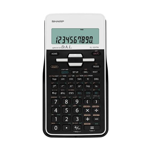 Sharp EL531THBWH Scientific Calculator Black/White
