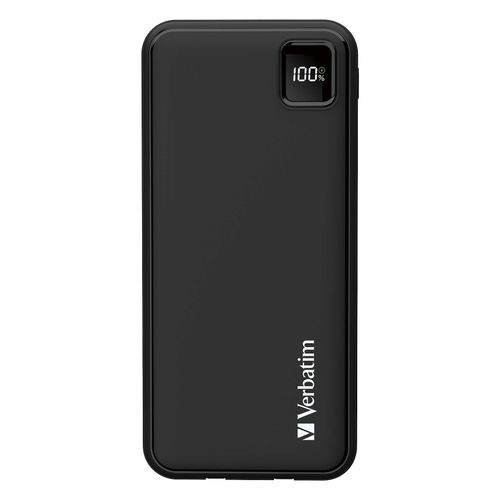 Verbatim Powerbank 10,000Mah Embedded Cables