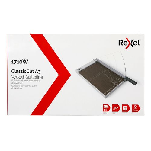 Rexel Classiccut Guillotine 1710W Wood A3