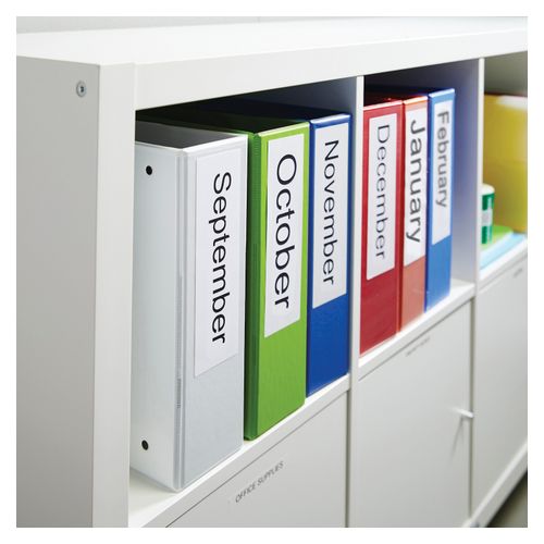 Dymo LabelWriter Lever Arch Labels 59x190mm White