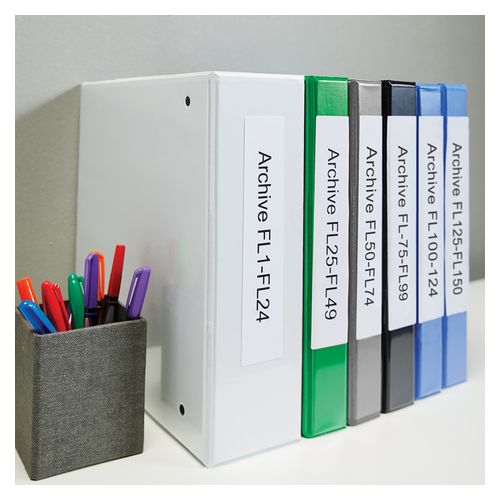 Dymo LabelWriter Lever Arch Labels 59x190mm White