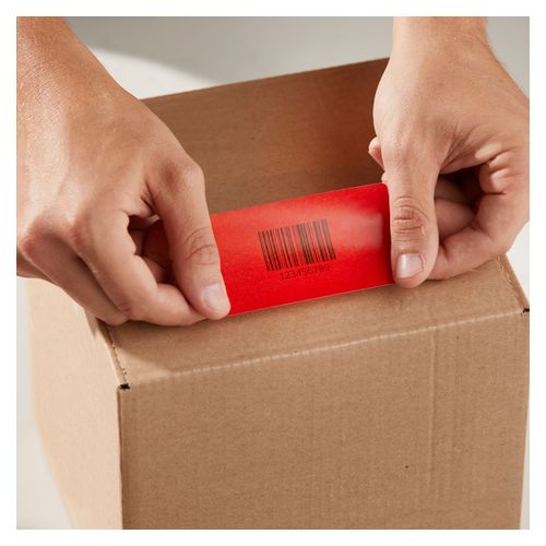 Dymo LabelWriter Shipping Labels 54x101mm Red