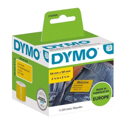 Dymo LabelWriter Shipping Labels 54x101mm Yellow