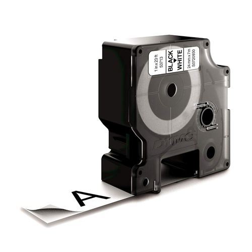 Dymo D1 Label Tape 24mm x 7m Black on White