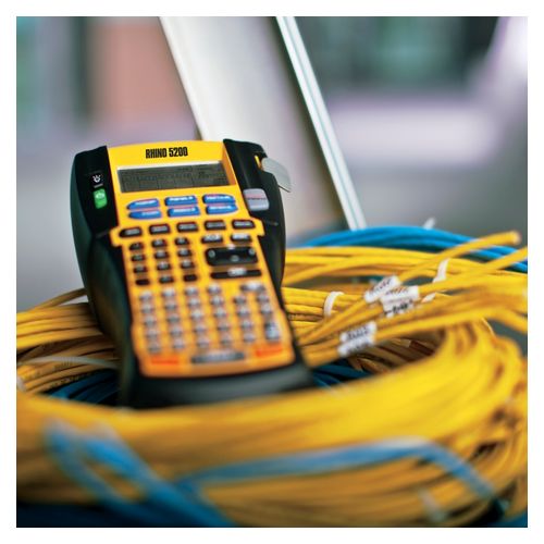 DYMO Rhino 5200 Industrial Hard Case Kit Label Machine