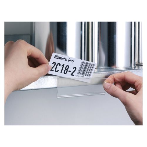 Durable Scanfix Label Self-Adhesive Plastic 200x30mm Pack 50