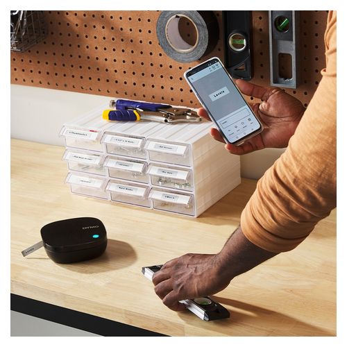 Dymo Letratag 200B Label Printer Portable With Bluetooth Daydream Black