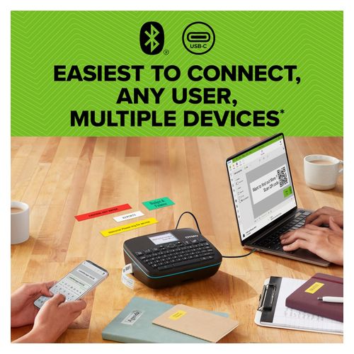 Dymo LabelManager Executive 640 CB Portable Label Printer Kit with Carry Case and 3 Label Cassettes