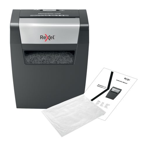 Rexel Momentum Shredder Cross Cut X406