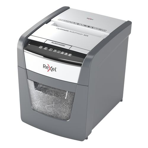 Rexel Optimum Autofeed Shredder 50X Cross Cut