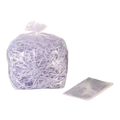 Rexel Shredder Waste Bag AS100 Plastic Pack 50
