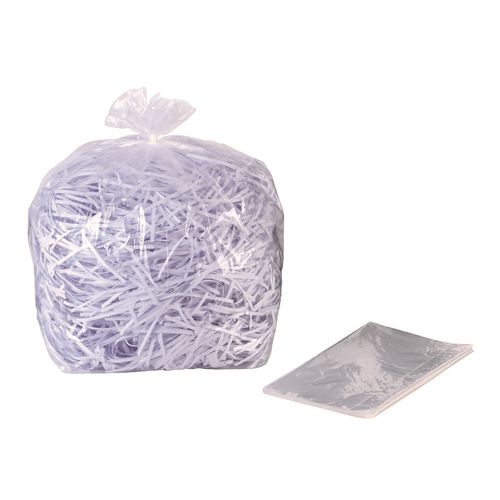 Rexel Shredder Waste Bag AS1000 Plastic Pack 100