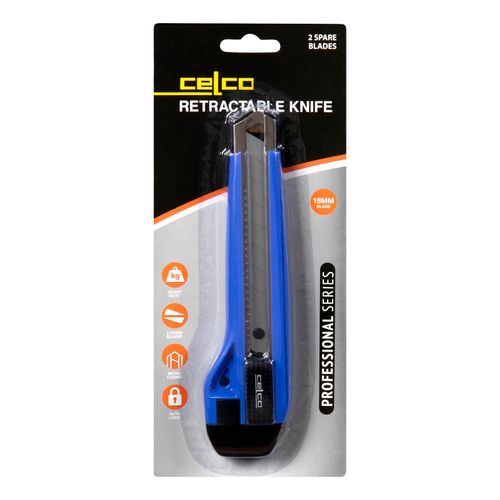 Celco Cutter Knife 18mm Heavy Duty Auto Lock