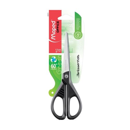 Maped Essentials Green Scissors 17cm