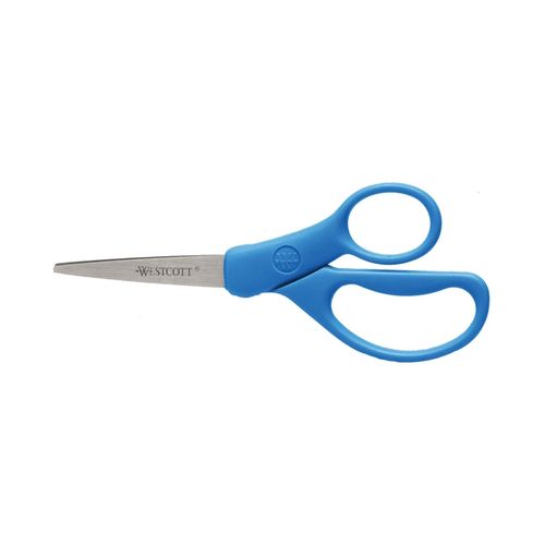 Westcott 152mm (6') Bulk Blue Antimicrobial Scissor - Sold Each (30 per Box)