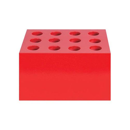 ColourSorts Classroom Organisers by Zart: Scissor & Brush Storage Block Red