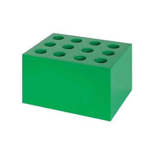 ColourSorts Classroom Organisers by Zart: Scissor & Brush Storage Block Green