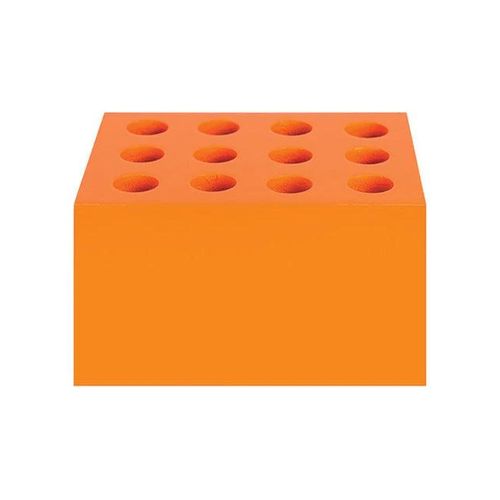 ColourSorts Classroom Organisers by Zart: Scissor & Brush Storage Block Orange