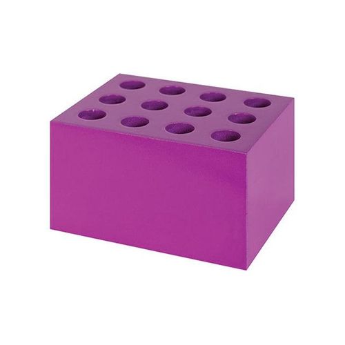ColourSorts Classroom Organisers by Zart: Scissor & Brush Storage Block Purple