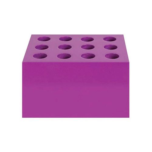 ColourSorts Classroom Organisers by Zart: Scissor & Brush Storage Block Purple