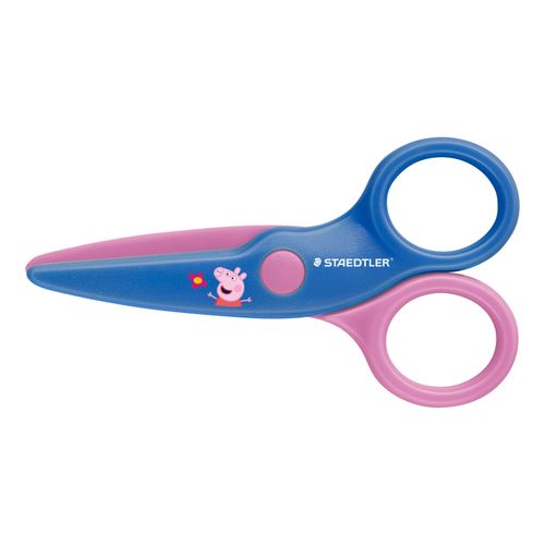 Staedtler Peppa Pig Noris Junior Safety Scissors 10cm Blue/Pink