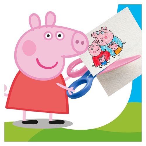 Staedtler Peppa Pig Noris Junior Safety Scissors 10cm Blue/Pink