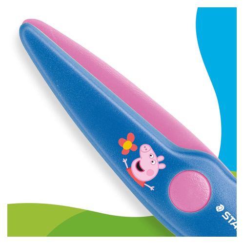 Staedtler Peppa Pig Noris Junior Safety Scissors 10cm Blue/Pink