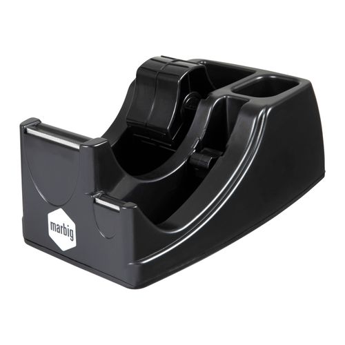 Marbig Professional 2 In 1 Heavy Duty Packaging Tape Dispenser - Black