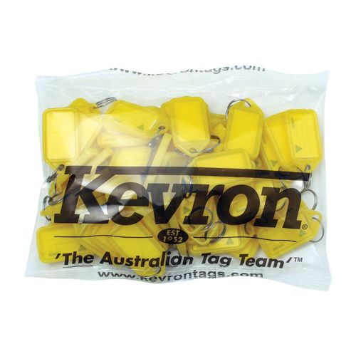 Kevron Keytags Yellow Bag 50
