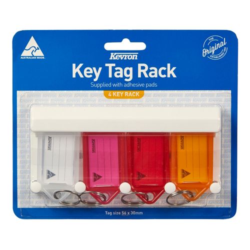 Kevron Keytags Racks 4 Tag Assorted