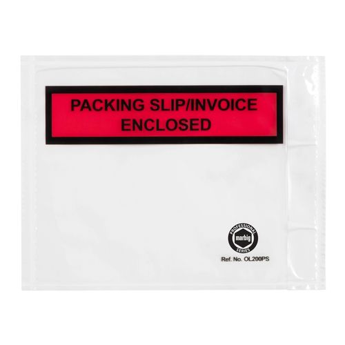 Marbig Packaging Envelope Packing Slip/Invoice Enclosed 155x115mm Box 1000