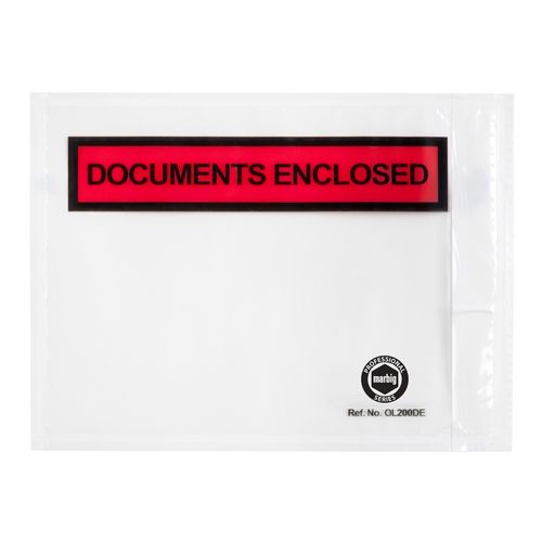 Marbig Packaging Envelope Documents Enclosed 155x115mm Box 1000