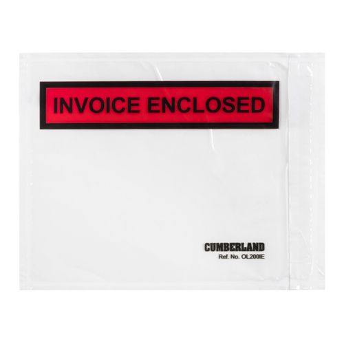 Marbig Packaging Envelope Invoice Enclosed 155x115mm Box 1000