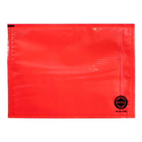 Marbig Packaging Envelope Plain Red Backing 175x125mm Box 1000