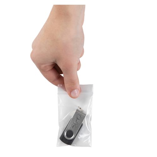 Cumberland Resealable Polybag 50x75mm Clear Pack 100