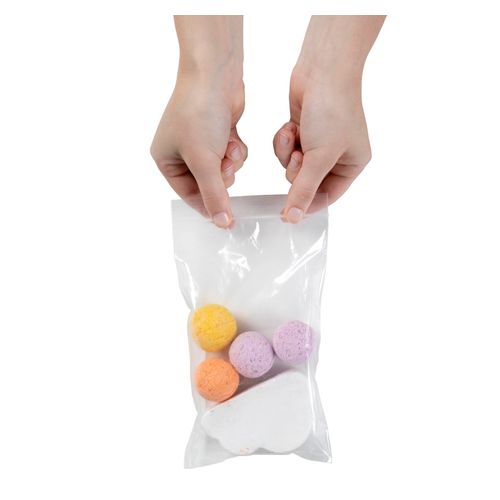 Cumberland Resealable Polybag 125x205mm Clear Pack 100