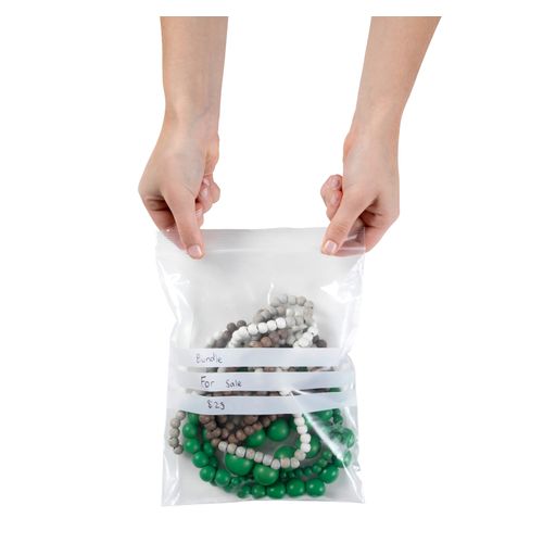 Cumberland Resealable Polybag Write On 200x250 Mm 50 Micron Pack 100