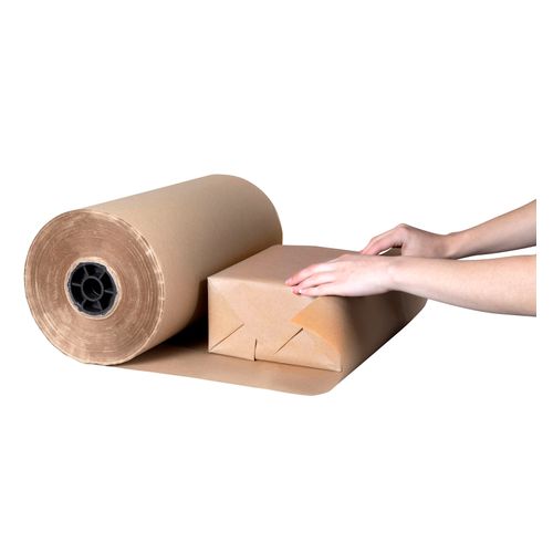 Marbig Paper Roll 65gsm Brown Kraft 450mm x 340M
