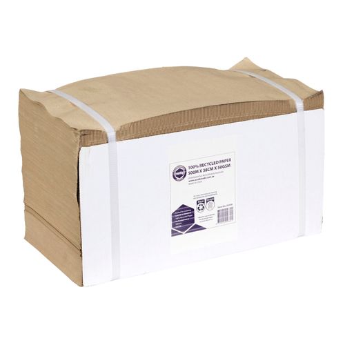 Marbig Professional Paper Cushion Machine Paper 100% Recycled 500m x 38cm 50gsm