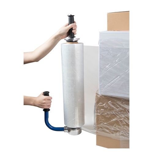 Marbig Hand Pallet Shrink Wrap 23 micron 500mm x 450m Clear