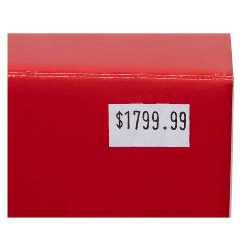 Quikstik Price Gun Labels Mark I White Permanent Pack 5
