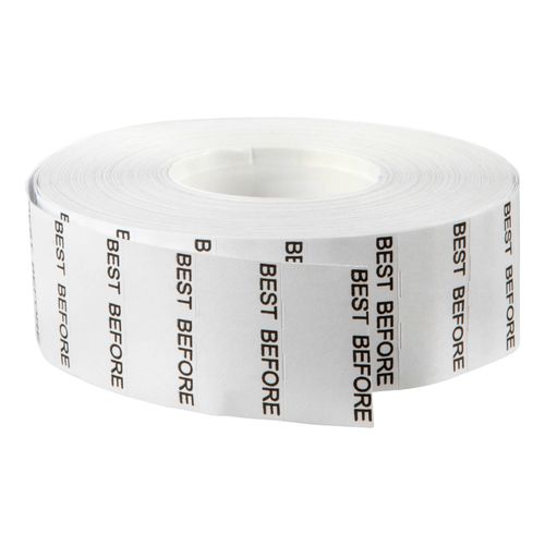 Quikstik Mark I Date Gun Labels Best Before Perm 1500/Lpr Pack 5
