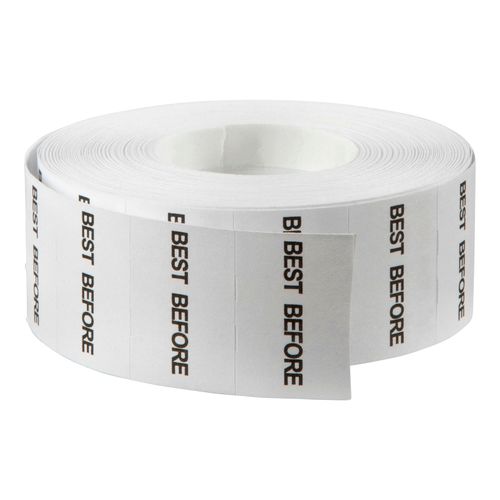 Quikstik Mark I Date Gun Labels Best Before Perm Double 1000/Lpr Pack 5